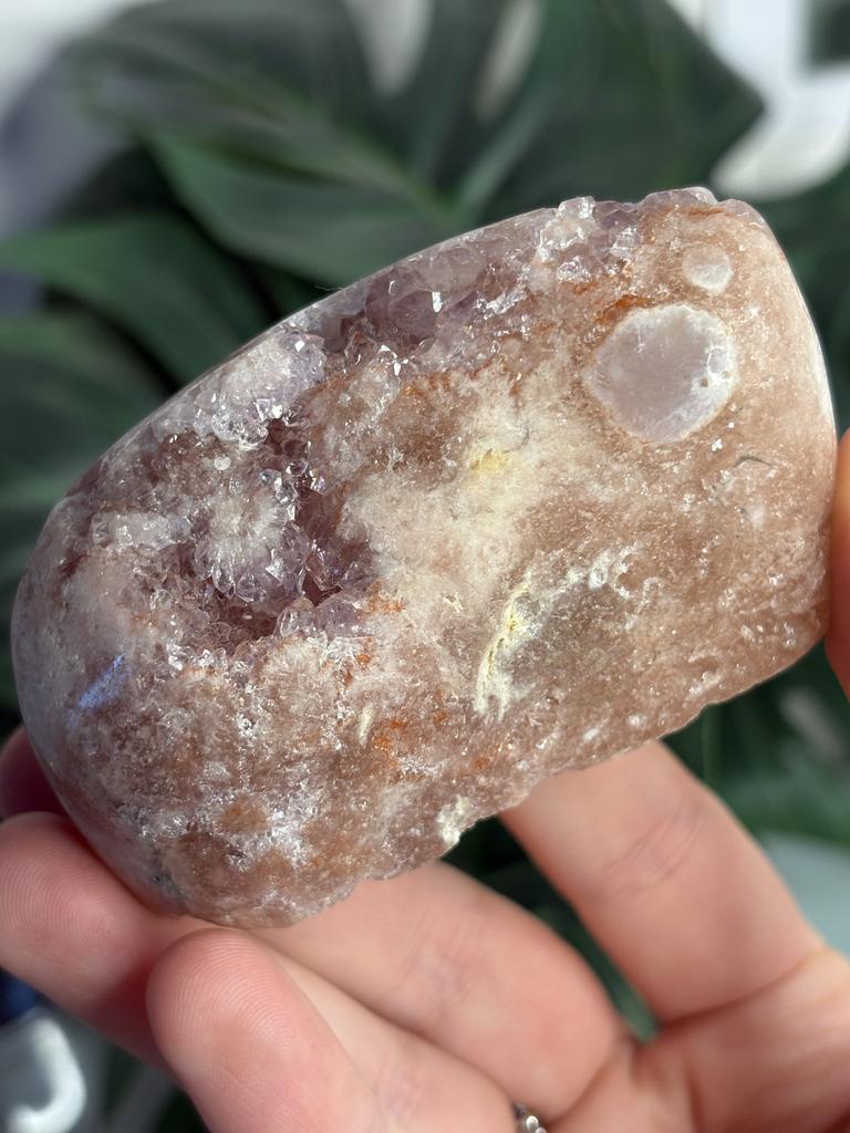 Розовый аметист (фриформ)