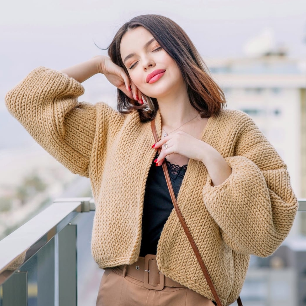 Бомбер "ВОЛНА" крючком