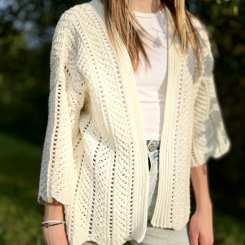 Кимоно крючком