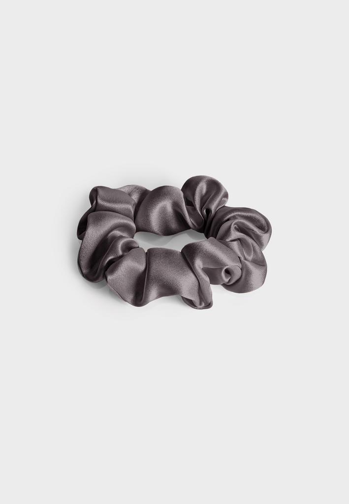 Шелковая резинка для волос STANDART графитовая