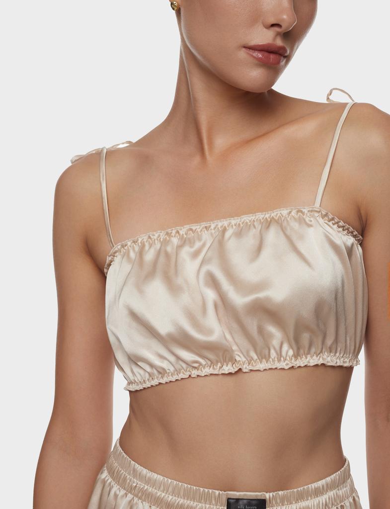 Шелковый топ-бандо: выбрать цвет