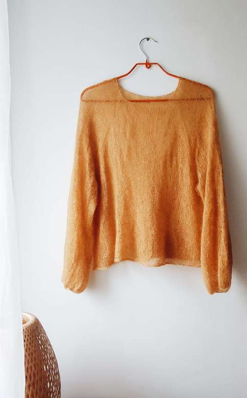 видео мастер-класс "мохеровый обьемный свитер"