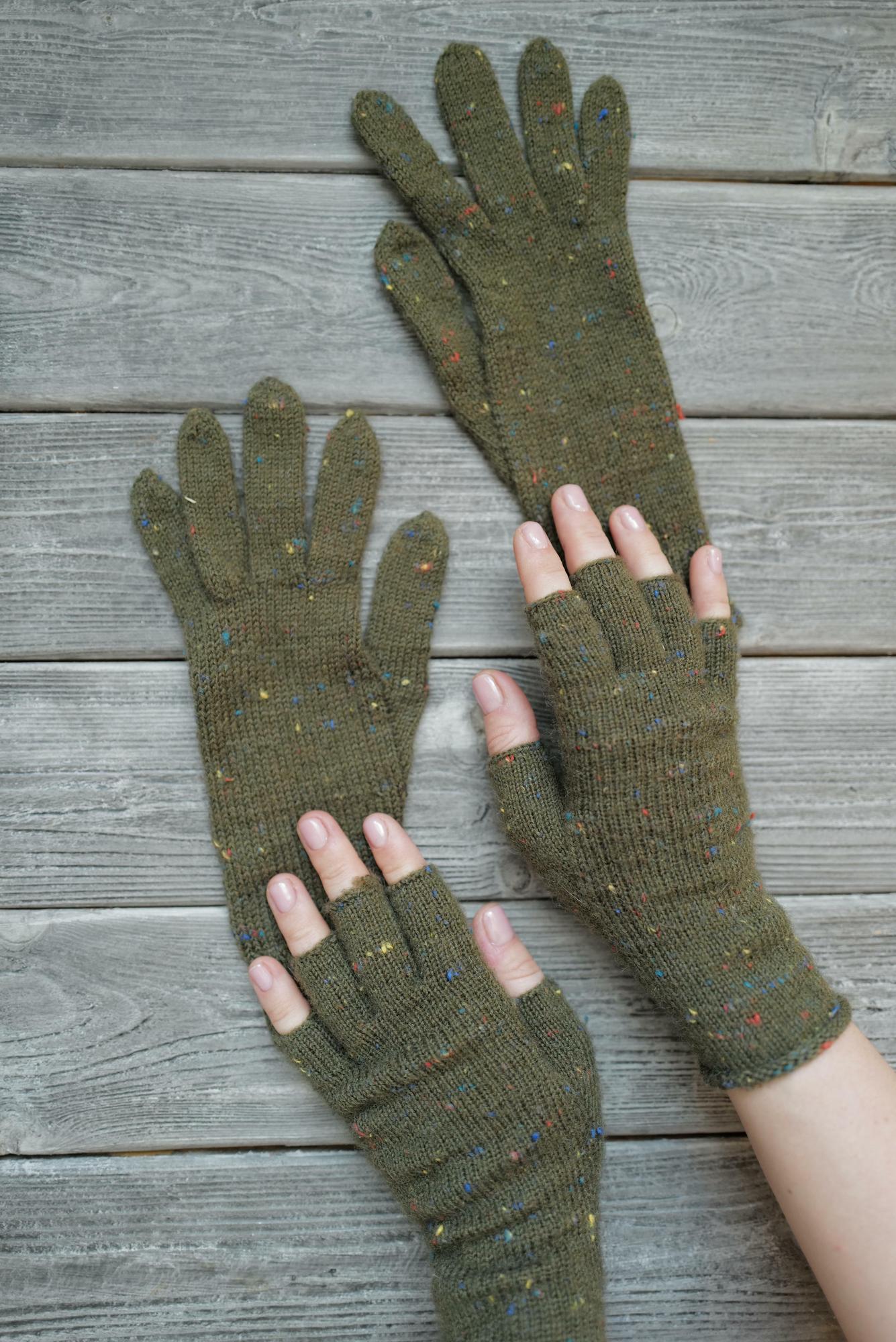 видео мастер-класс по вязанию ПЕРЧАТОК БЕЗ ПАЛЬЦЕВ