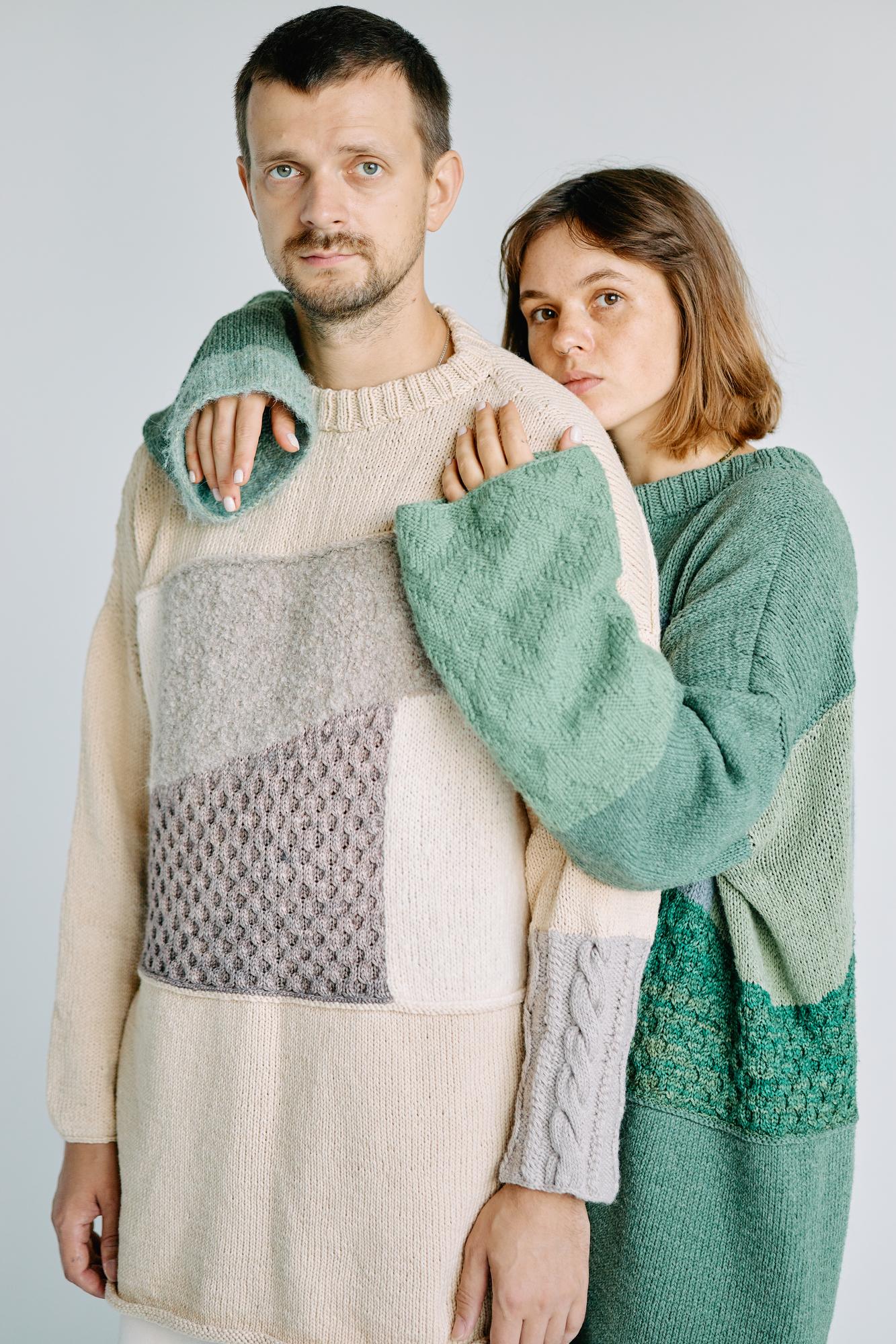 видео мастер-класс по вязанию ЛОСКУТНОГО СВИТЕРА