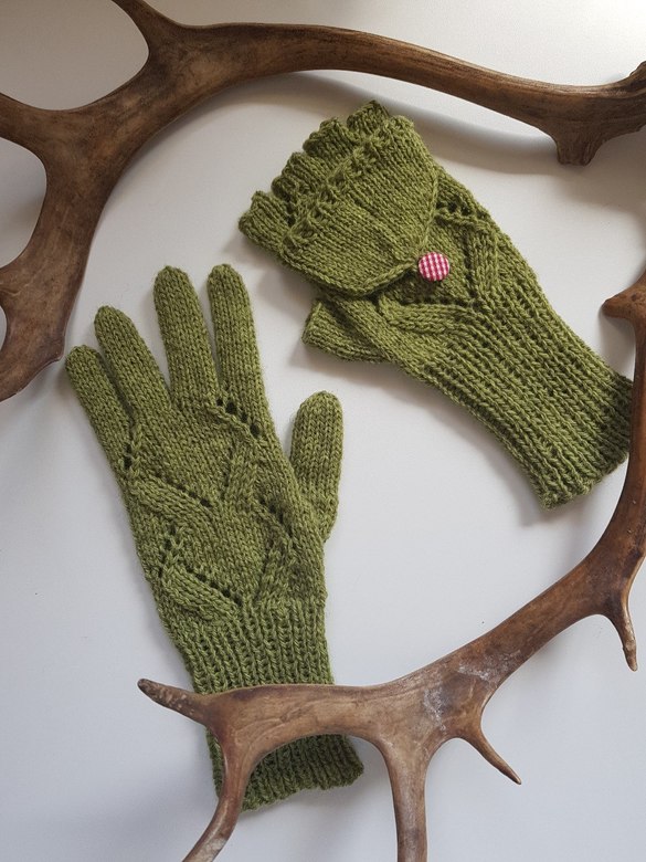 Видео-мастеркласс по вязанию перчаток и митенок