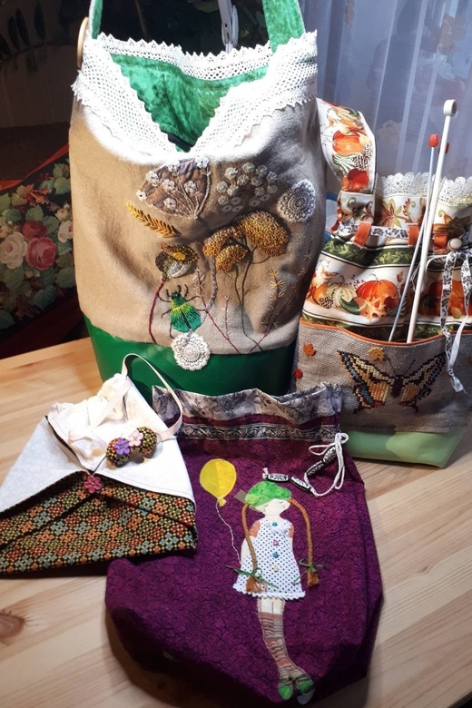 Видео-мастеркласс ПРОЕКТНЫЕ МЕШОЧКИ