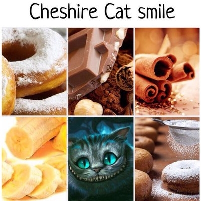 Cheshire Cat smile