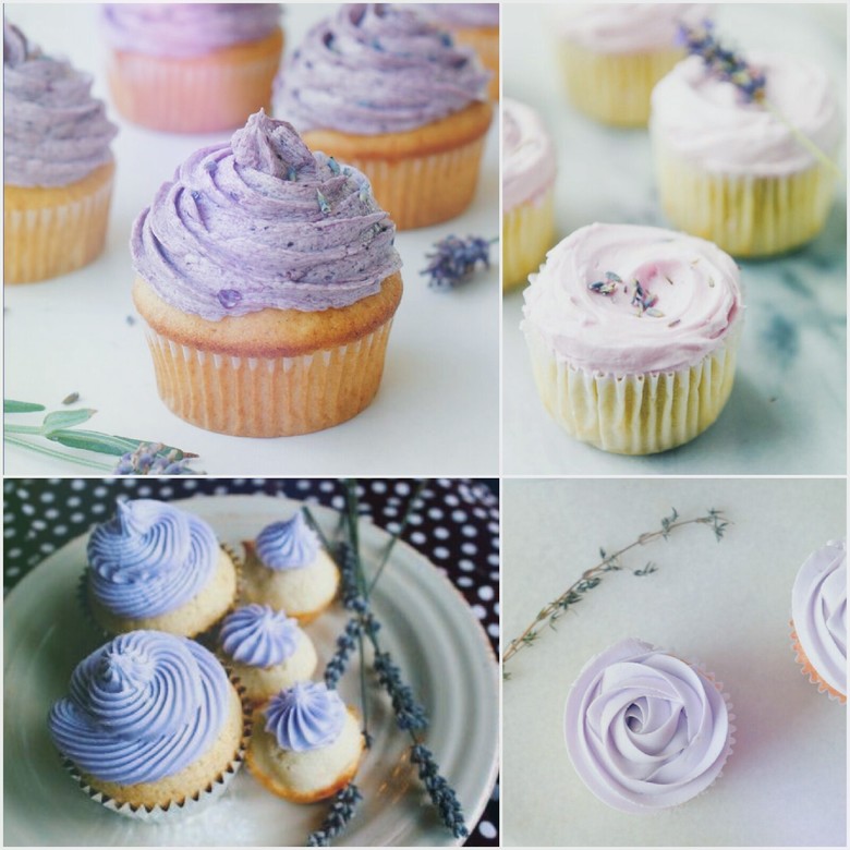 Lavender muffins