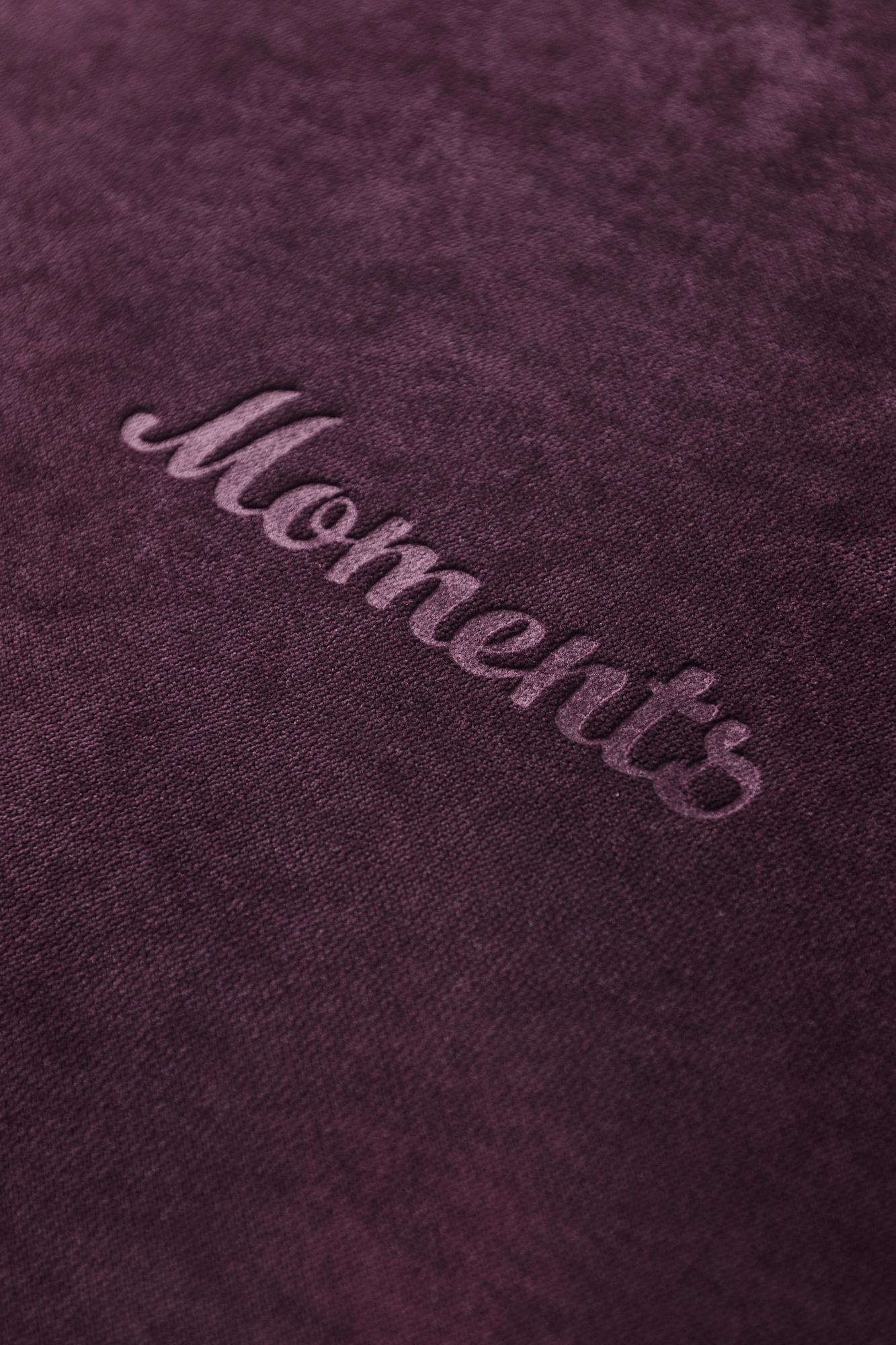Фотоальбом  "Moments"  черничный  бархат