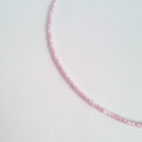 Чокер ELINICE из розового циркона