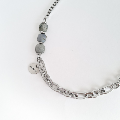 Подвеска ELINICE с лабрадоритом