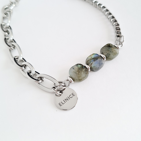 Браслет ELINICE с лабрадоритом