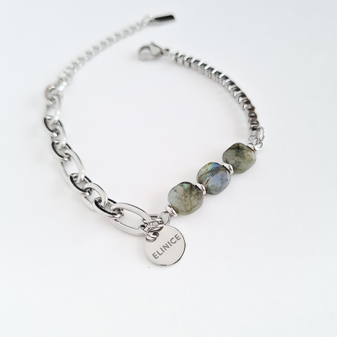 Браслет ELINICE с лабрадоритом