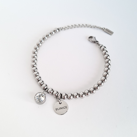 Браслет ELINICE с кристаллом