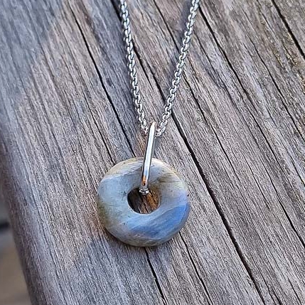 Кулон ELINICE лабрадорит