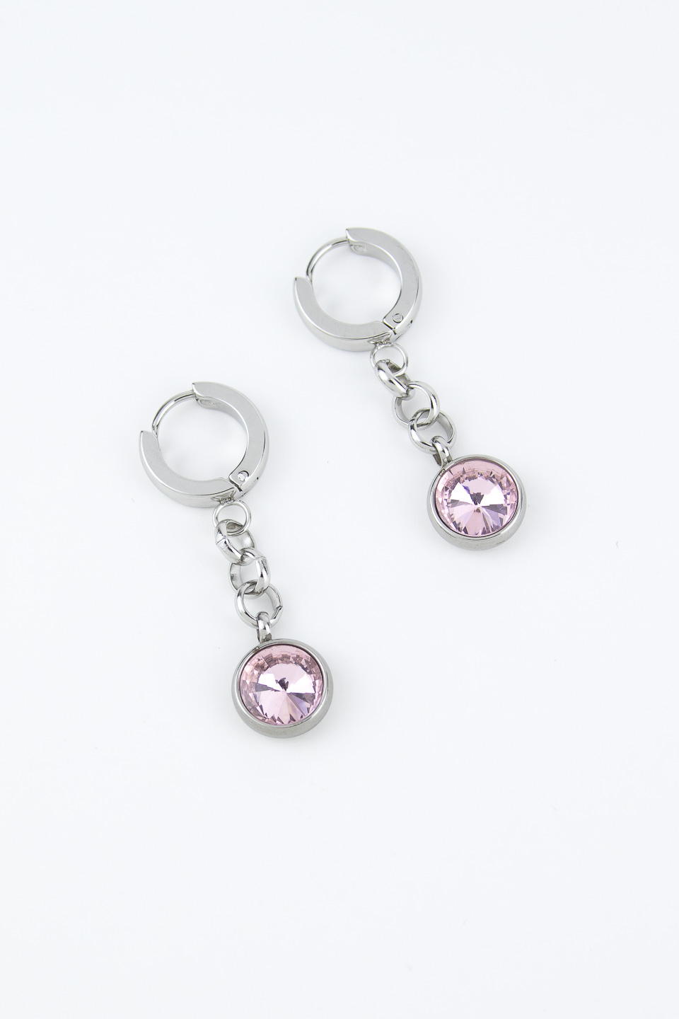 Серьги ELINICE с подвесными кристаллами Swarovski