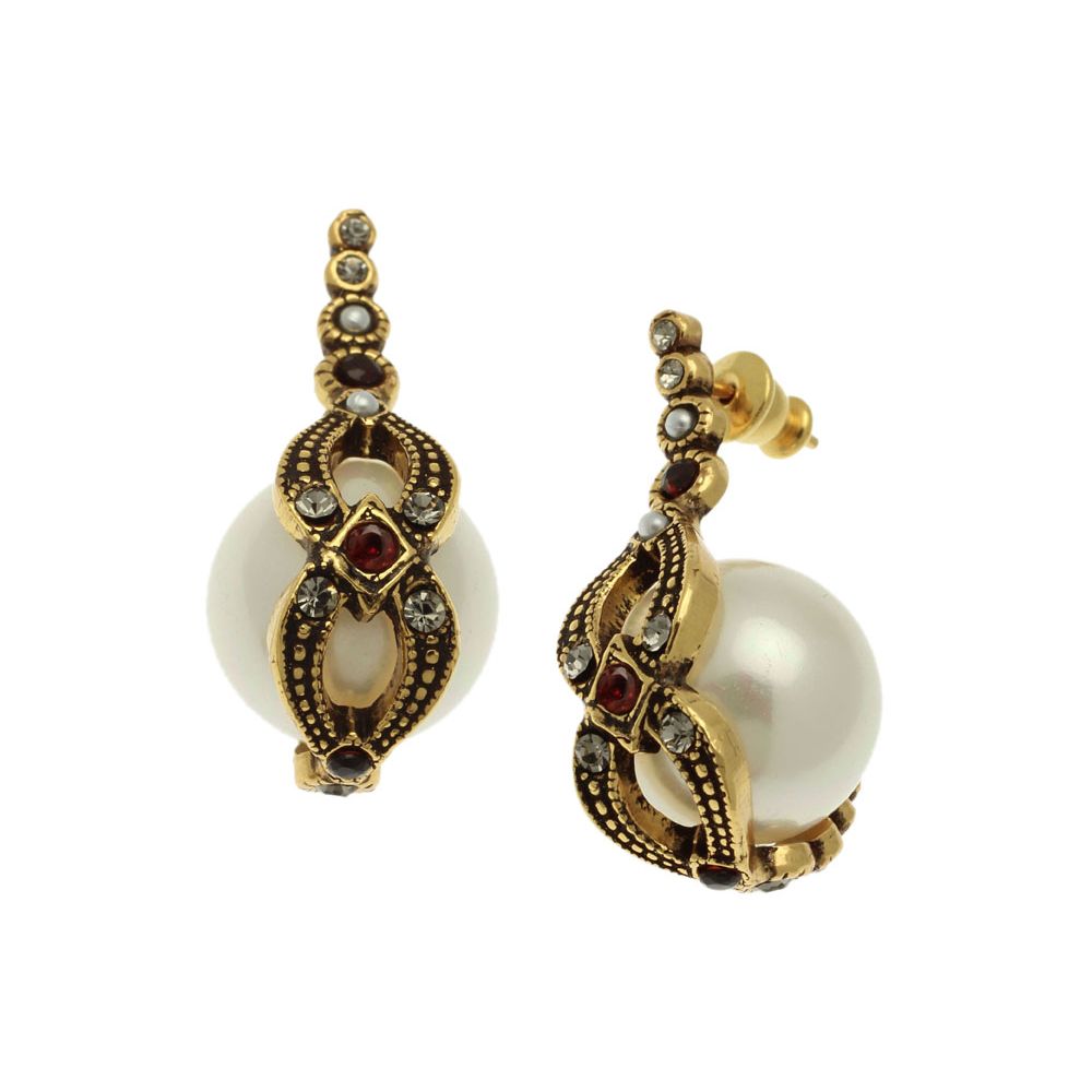 Серьги ALCOZER & J   с жемчужинами