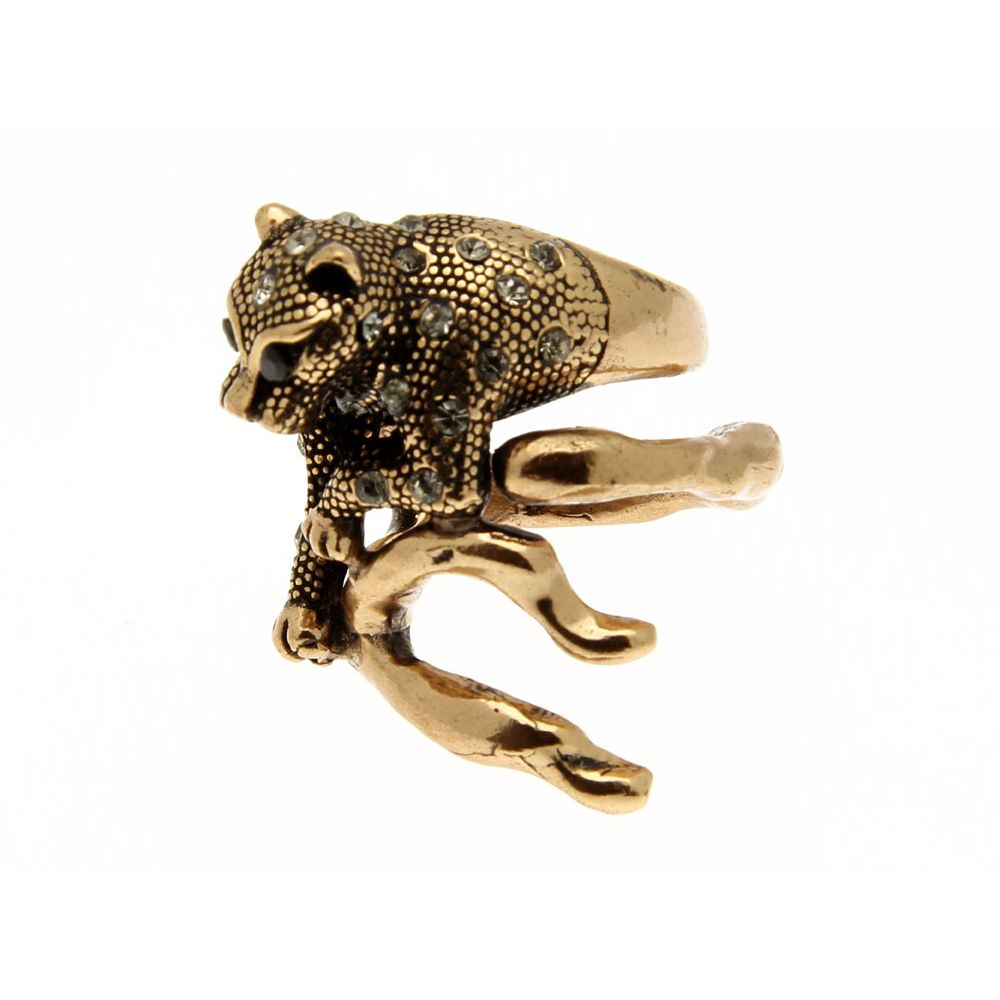 Кольцо с сапфиром и Swarovski ALCOZER & J A3820C