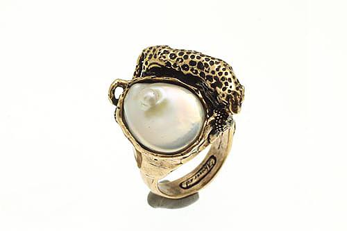 Кольцо с жемчугом ALCOZER & J A68RI24