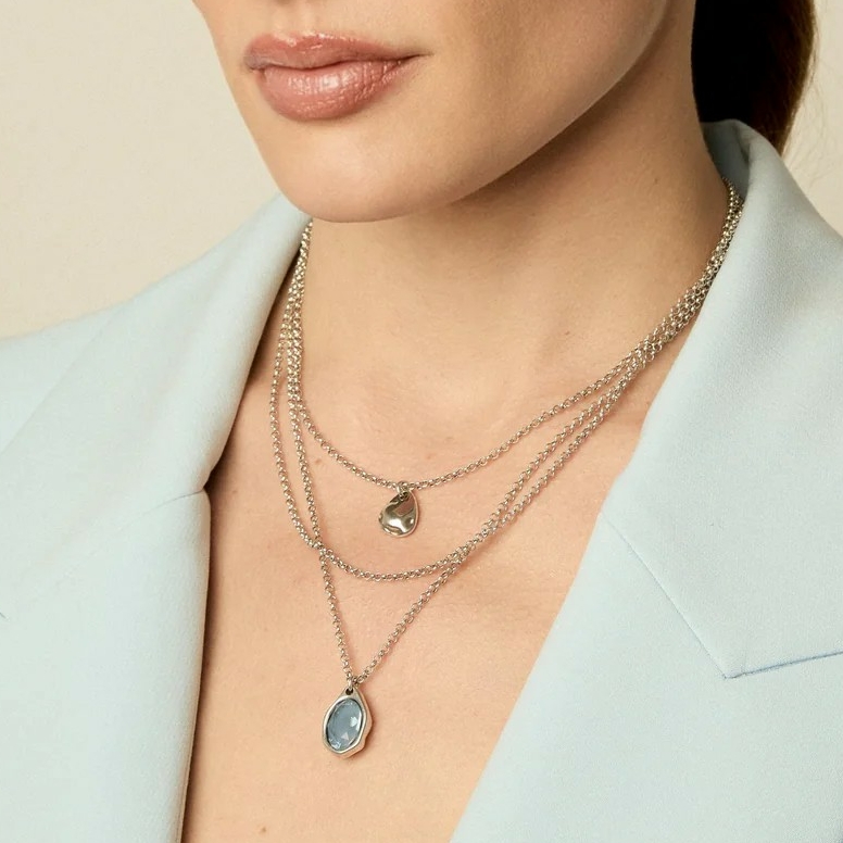 Колье VIDDA Cibeles Silver Black 01996290