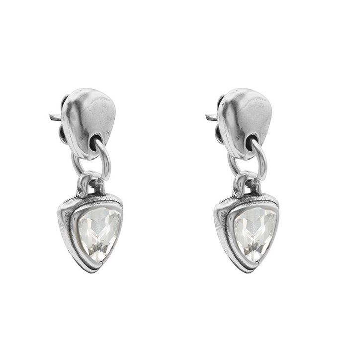 Серьги CICLON 251606-66 Белый