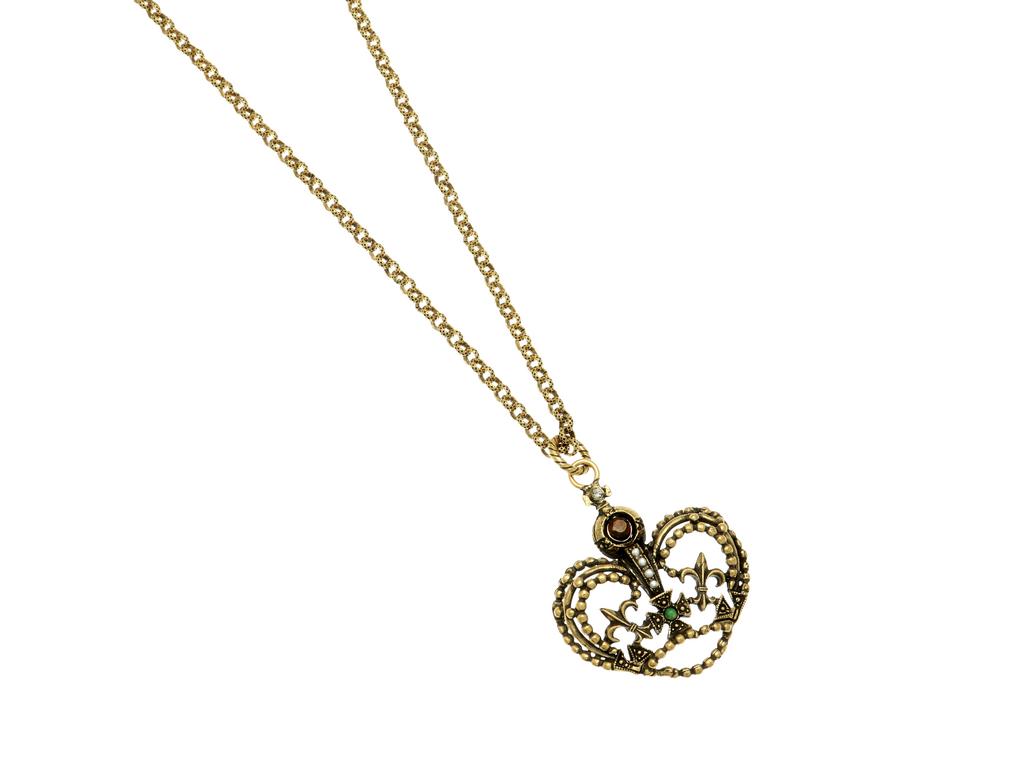 Колье Alcozer & J с миксом камней