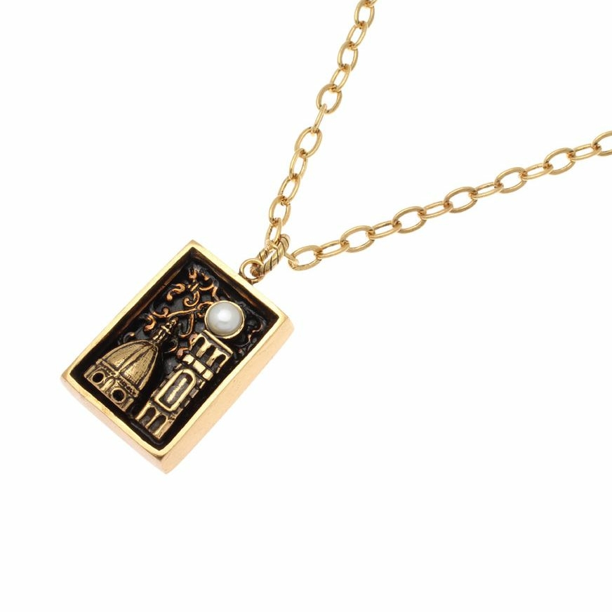 Колье ALCOZER & J  жемчугом