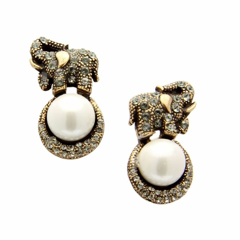 Серьги с жемчугом и Swarovski ALCOZER & J OP3853C