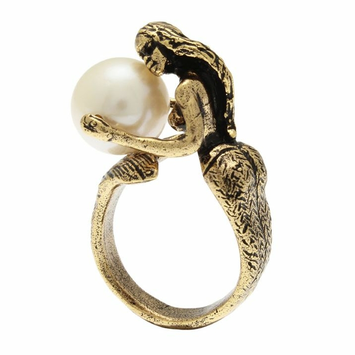 Кольцо ALCOZER & J с жемчугом A5131C