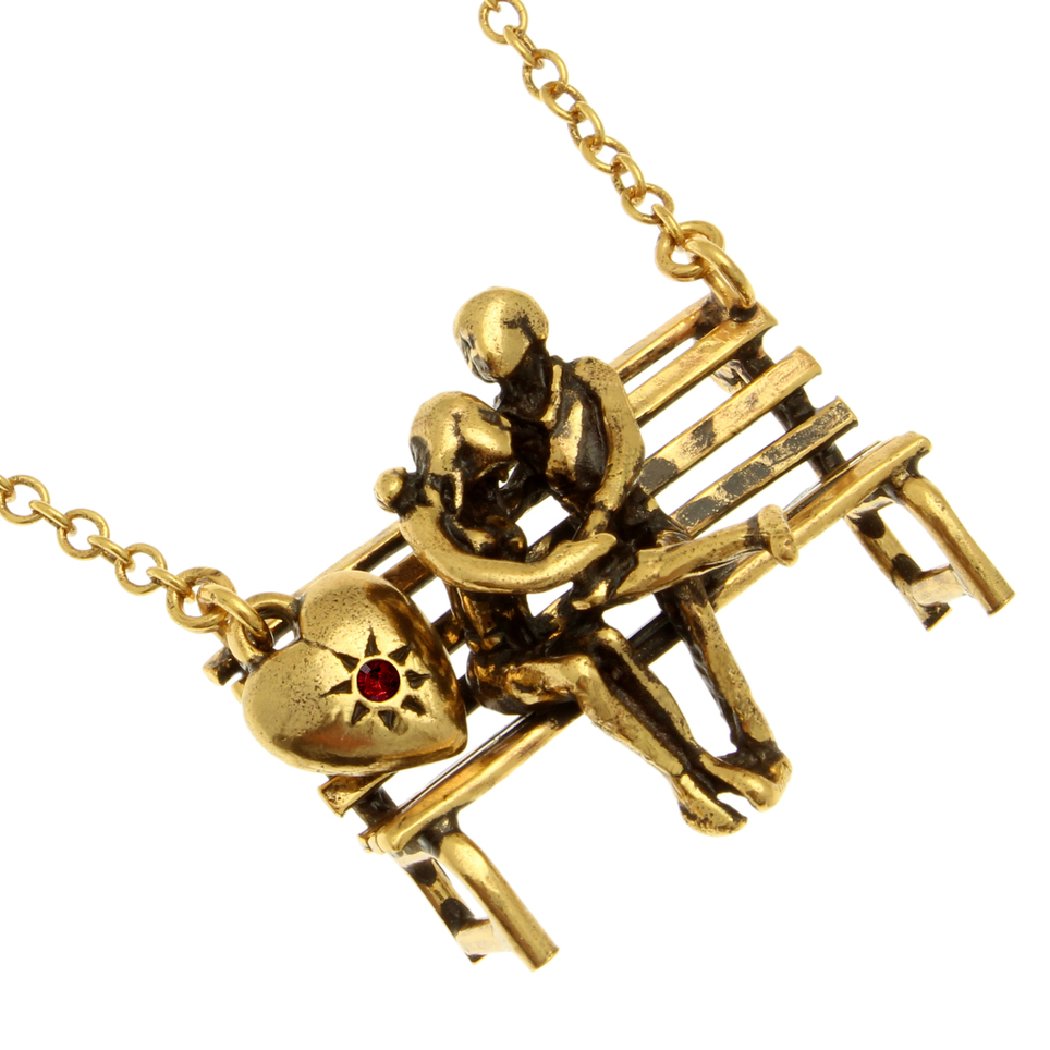 Колье Alcozer & J  со Swarovski C4463C