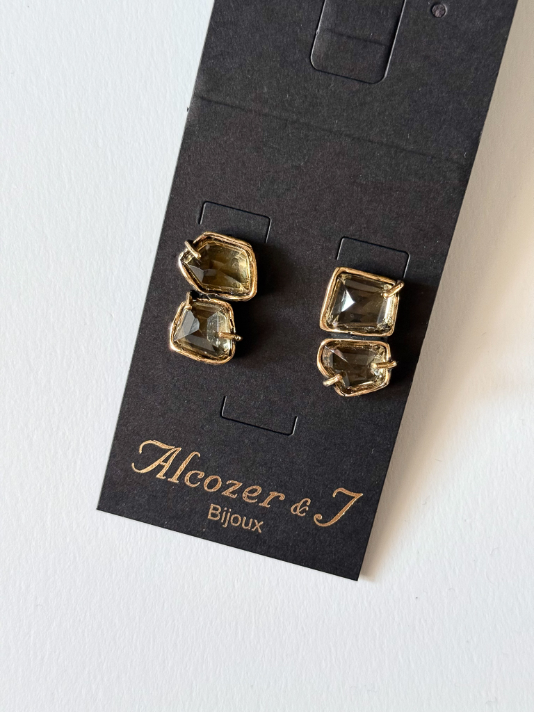 Серьги  ALCOZER & J   с цитрином