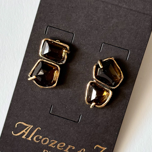 Серьги  ALCOZER & J   с цитрином