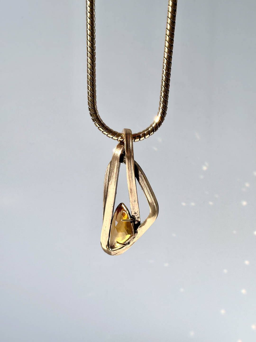 Колье  ALCOZER & J с цитрином