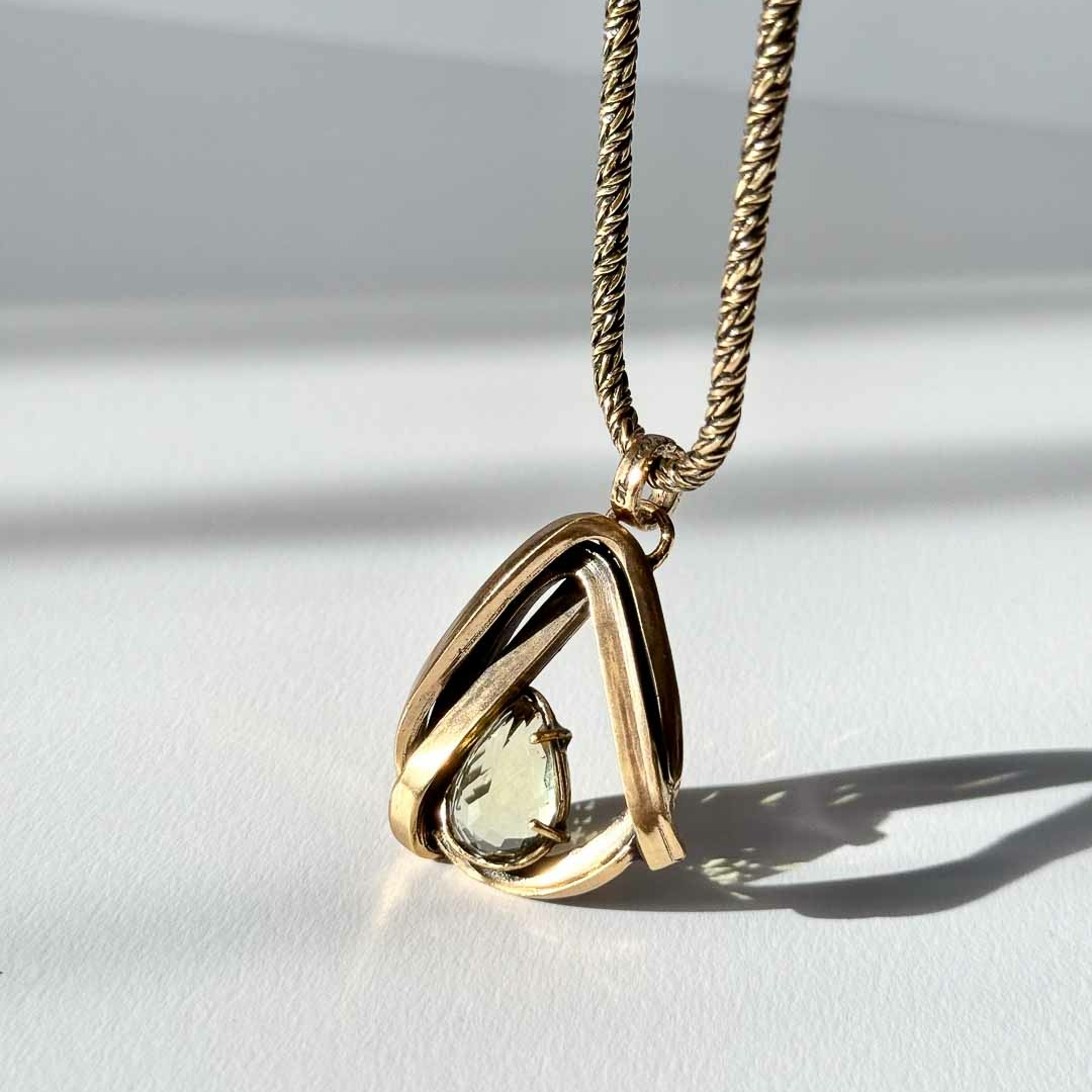 Колье ALCOZER & J   с празиолитом