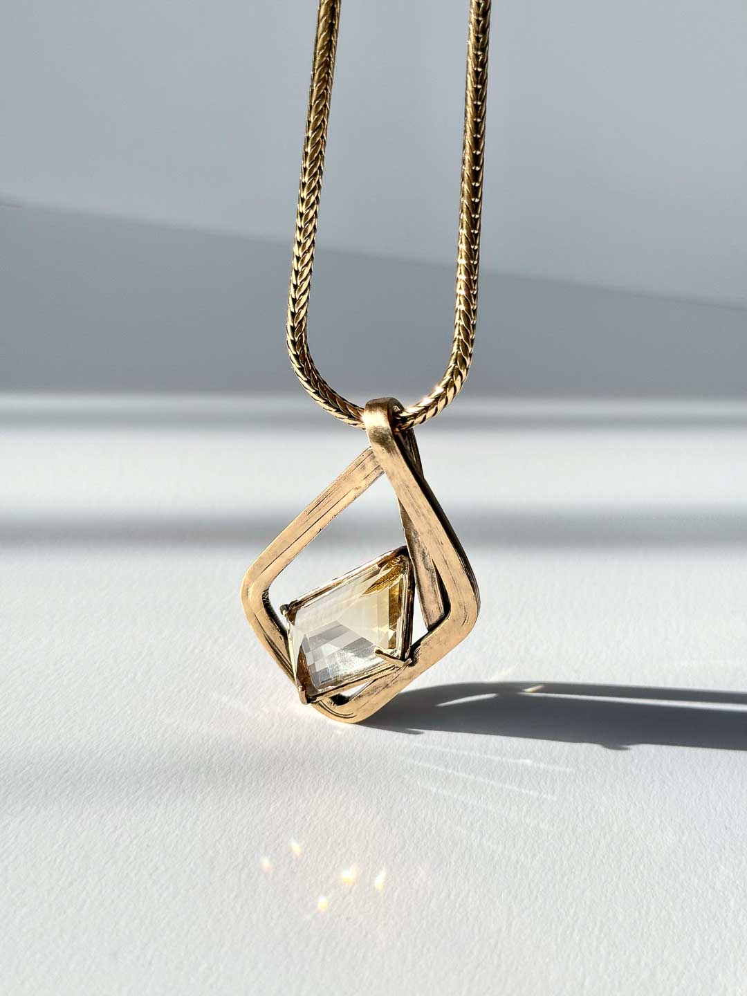 Колье ALCOZER & J  с цитрином