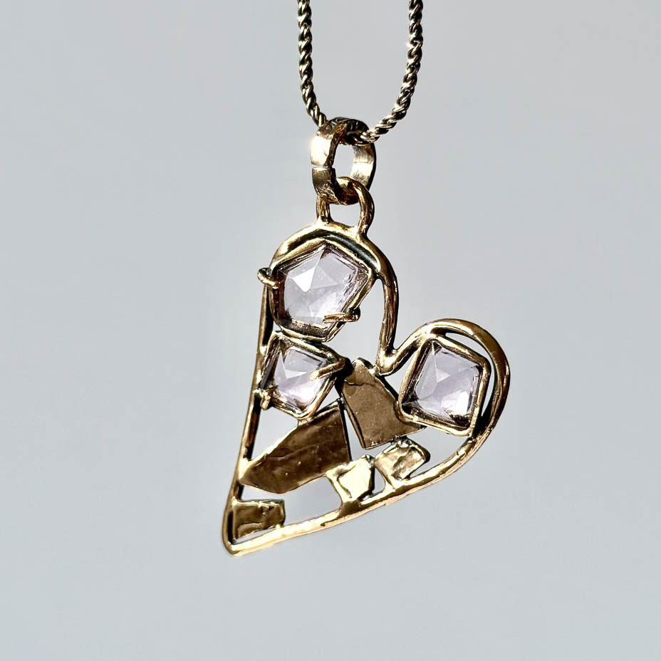 Колье  ALCOZER & J с аметистом