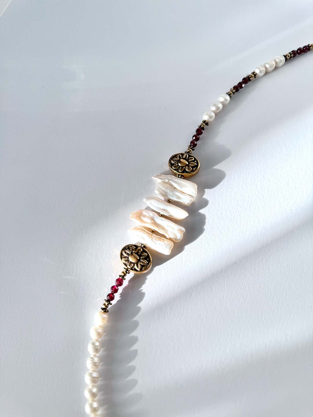 Колье Alcozer & J  с жемчугом