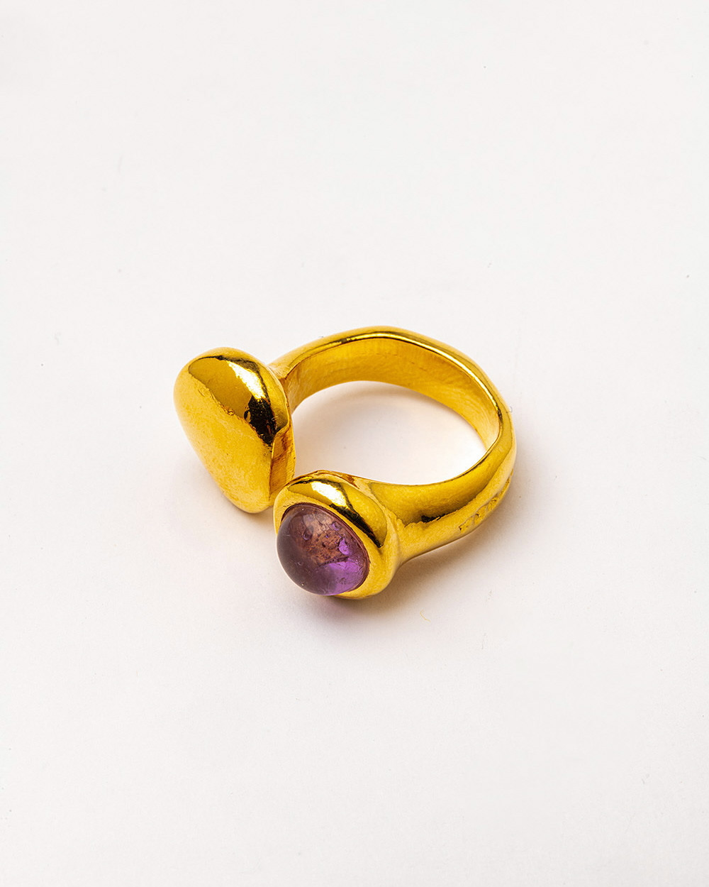 Кольцо с аметистом Velatti R-110-001