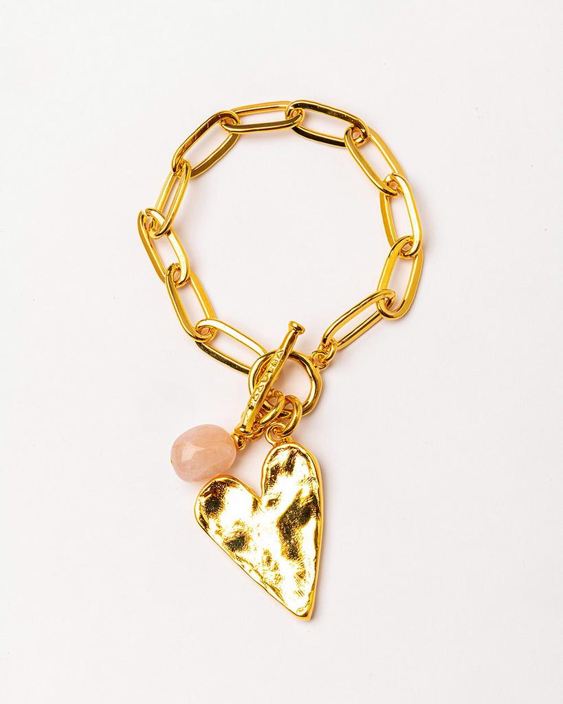 Браслет с розовым кварцем Velatti P-LK246-005