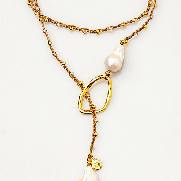 Колье Velatti TR-338-100 с барочным жемчугом