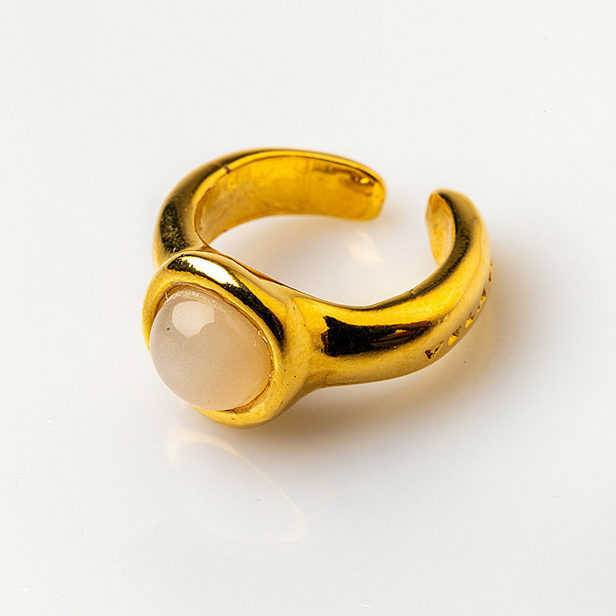 Кольцо Velatti R-130-012 с лунным камнем