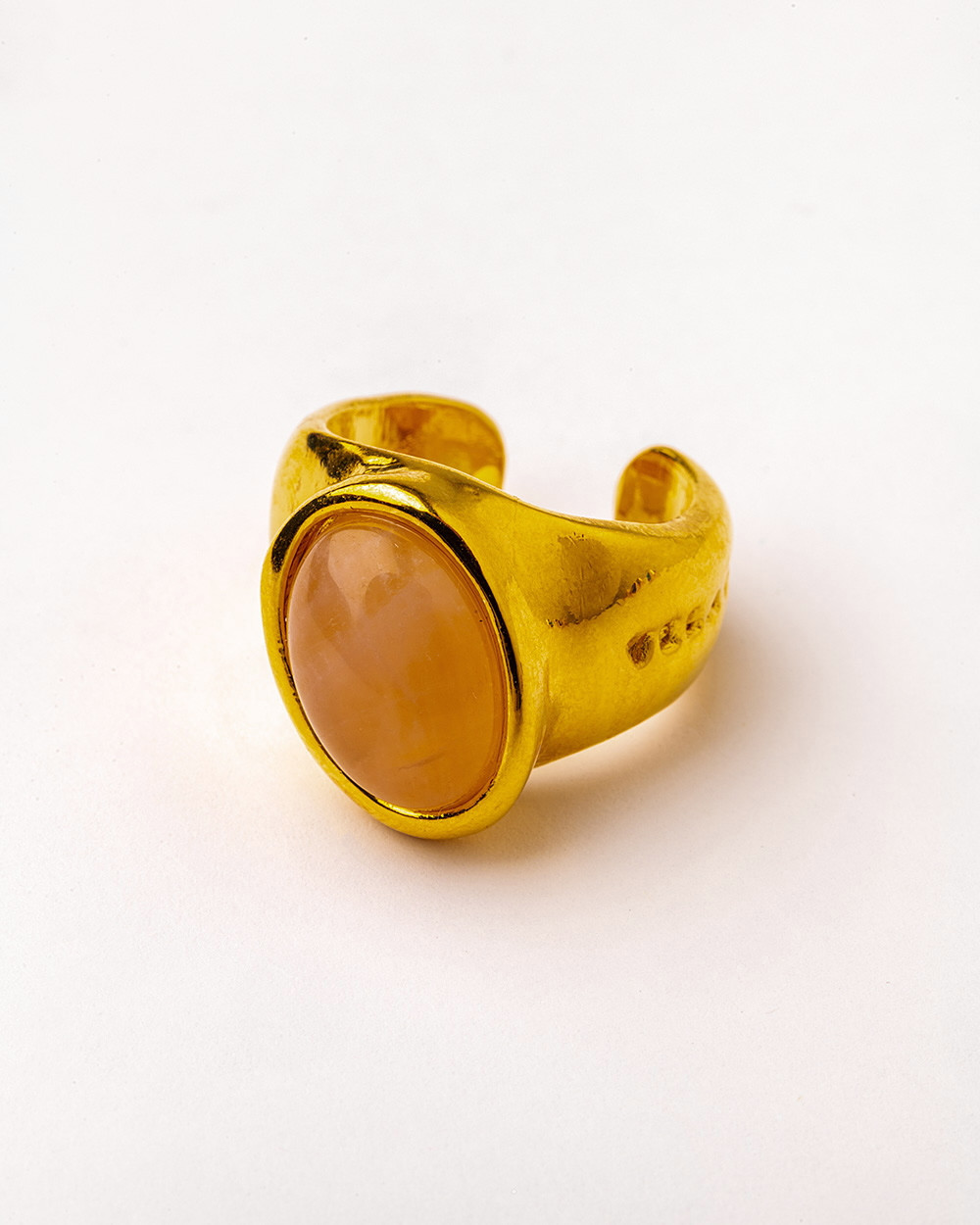 Кольцо Velatti R-226-005 с розовым кварцем