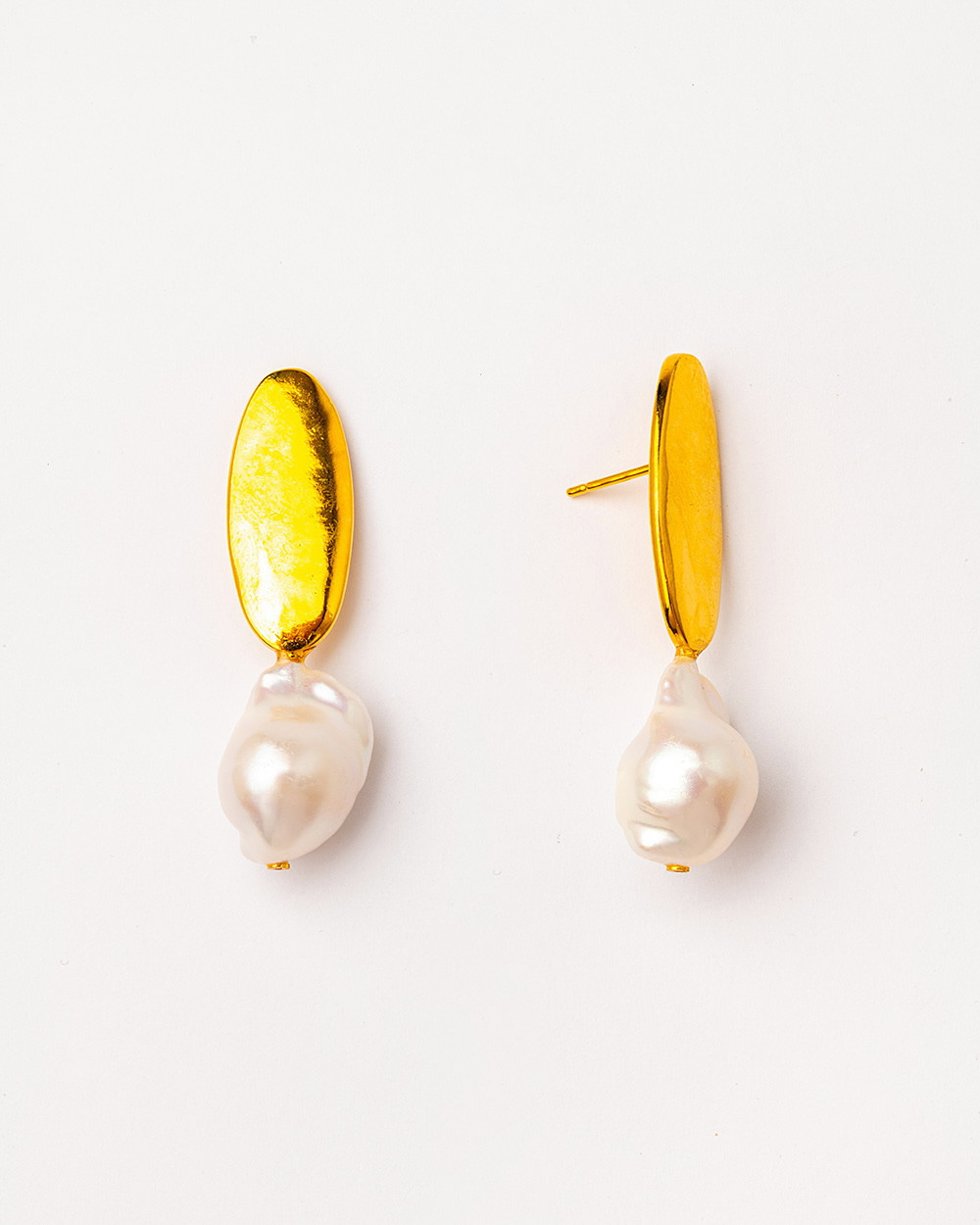 Серьги Velatti A-515-100 с барочным жемчугом