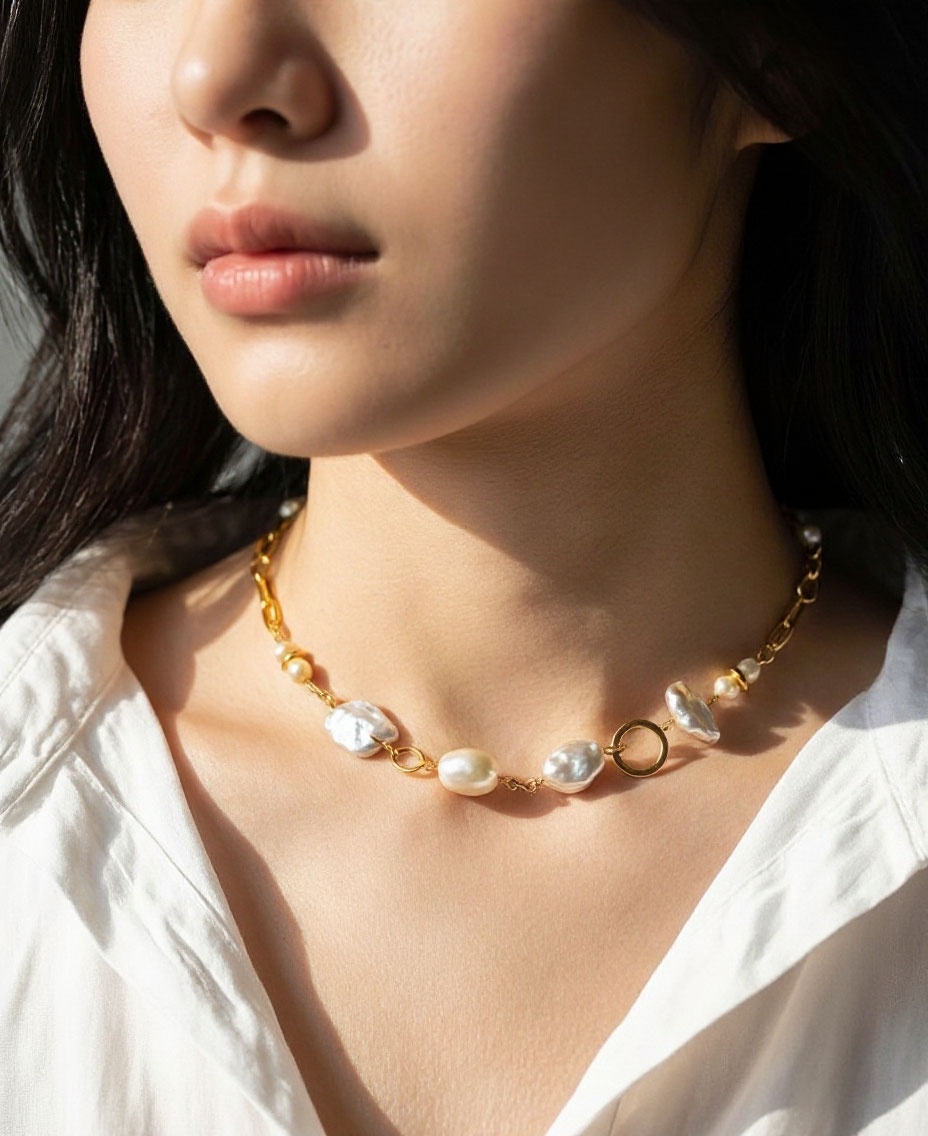 Колье Velatti LK-488-021 с жемчугом