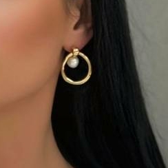 Серьги Velatti A-165-021 с жемчугом