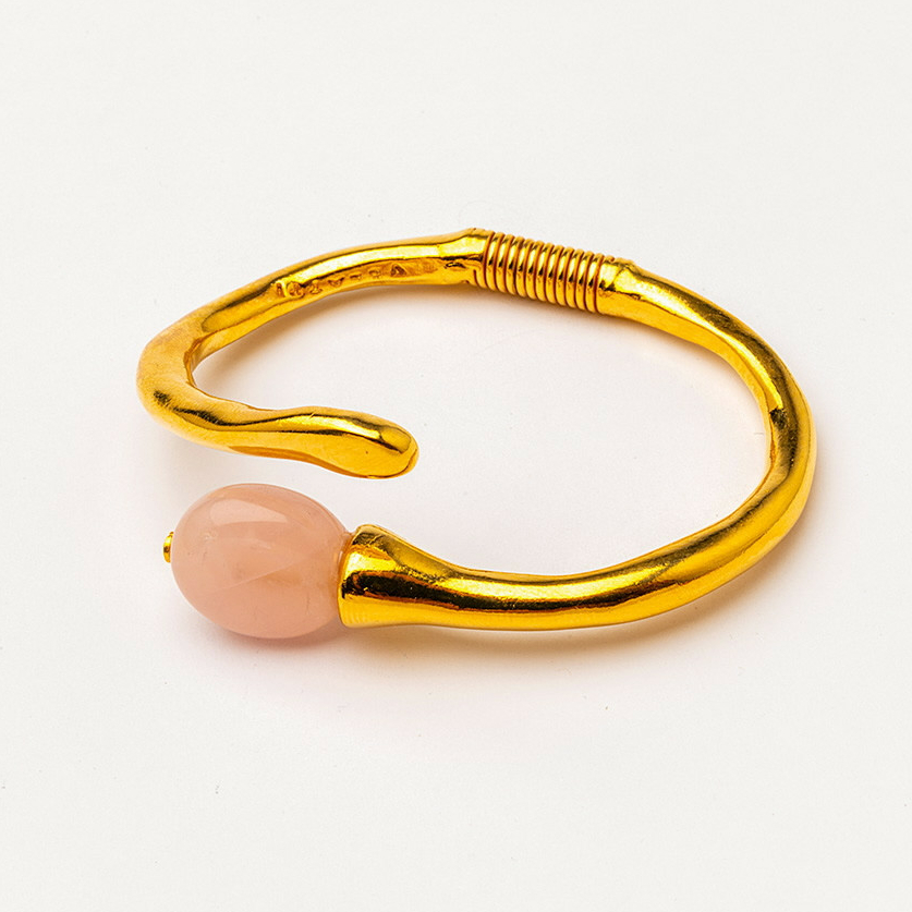 Браслет Velatti P-S101-005 с розовым кварцем