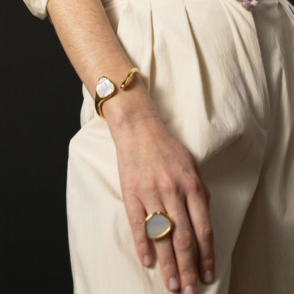 Браслет Velatti P-S140-037a с перламутром