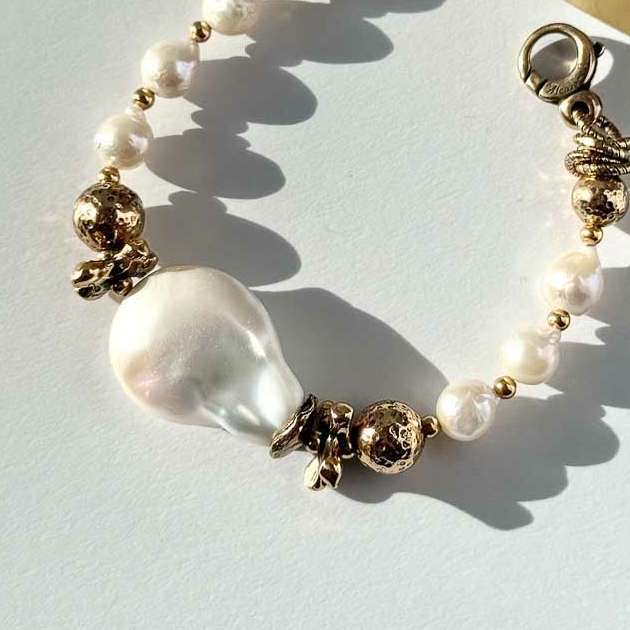 Браслет Alcozer & J  с  жемчугом