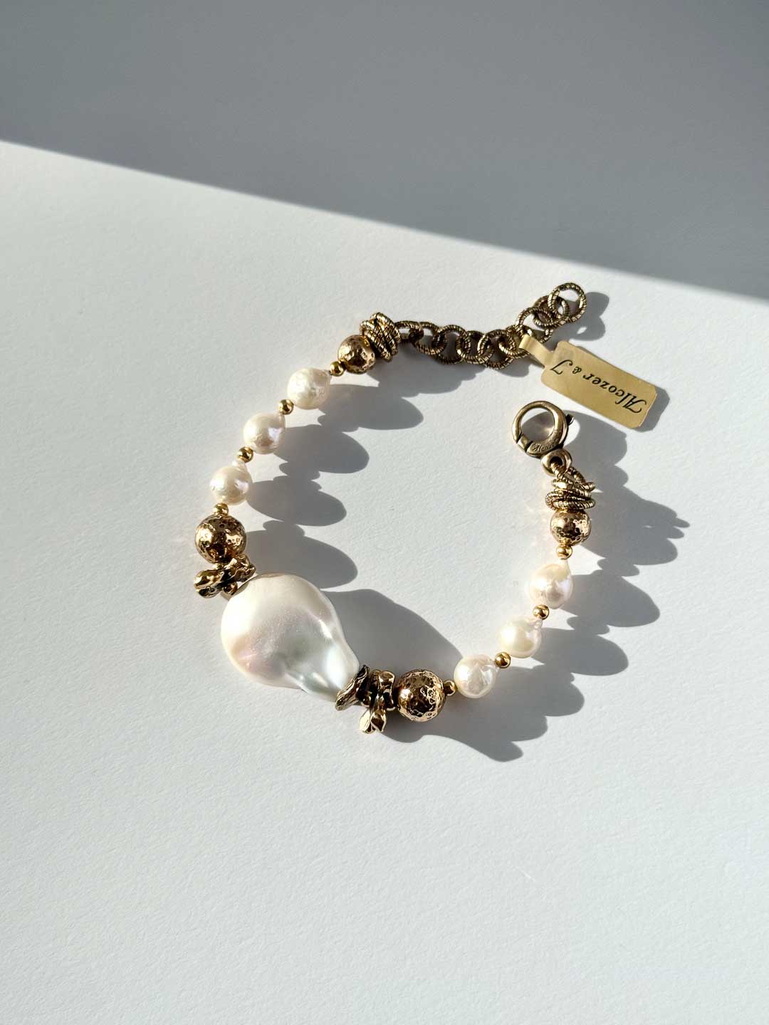 Браслет Alcozer & J  с  жемчугом