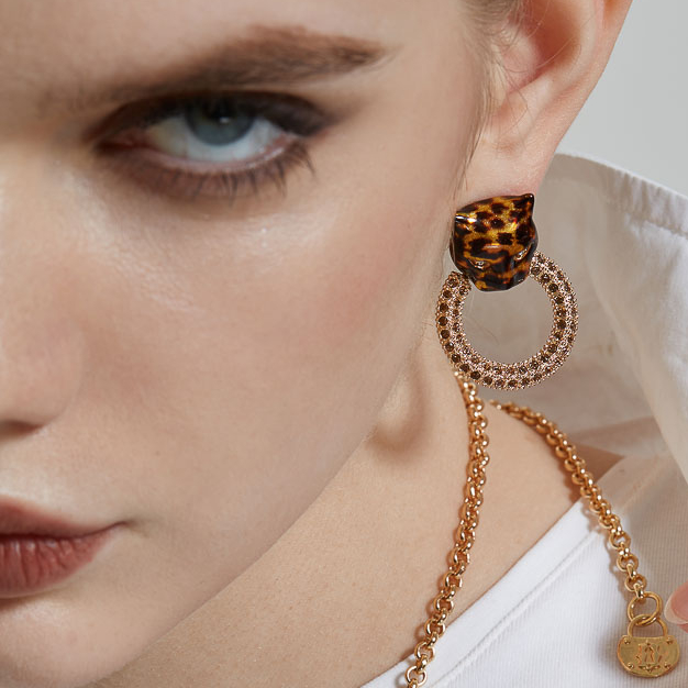 Серьги POLINA FIRENZE OR2332 Ягуар